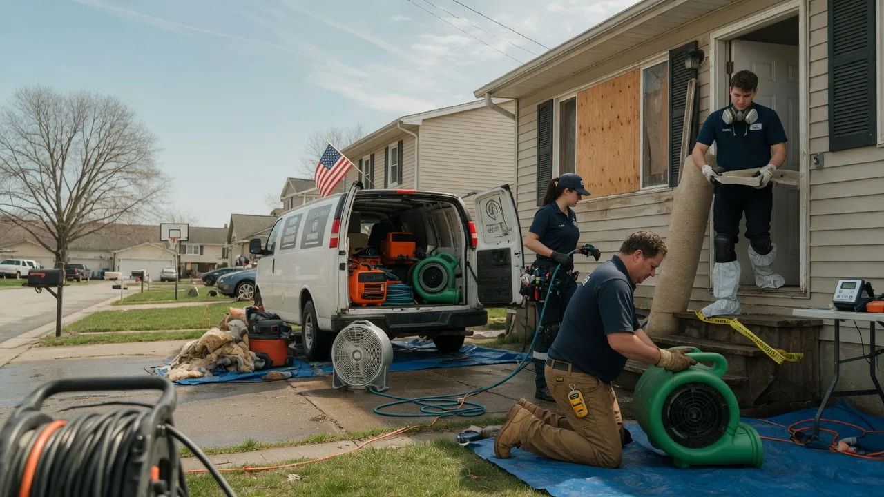 Water Damage Restoration in Upland, NE near me